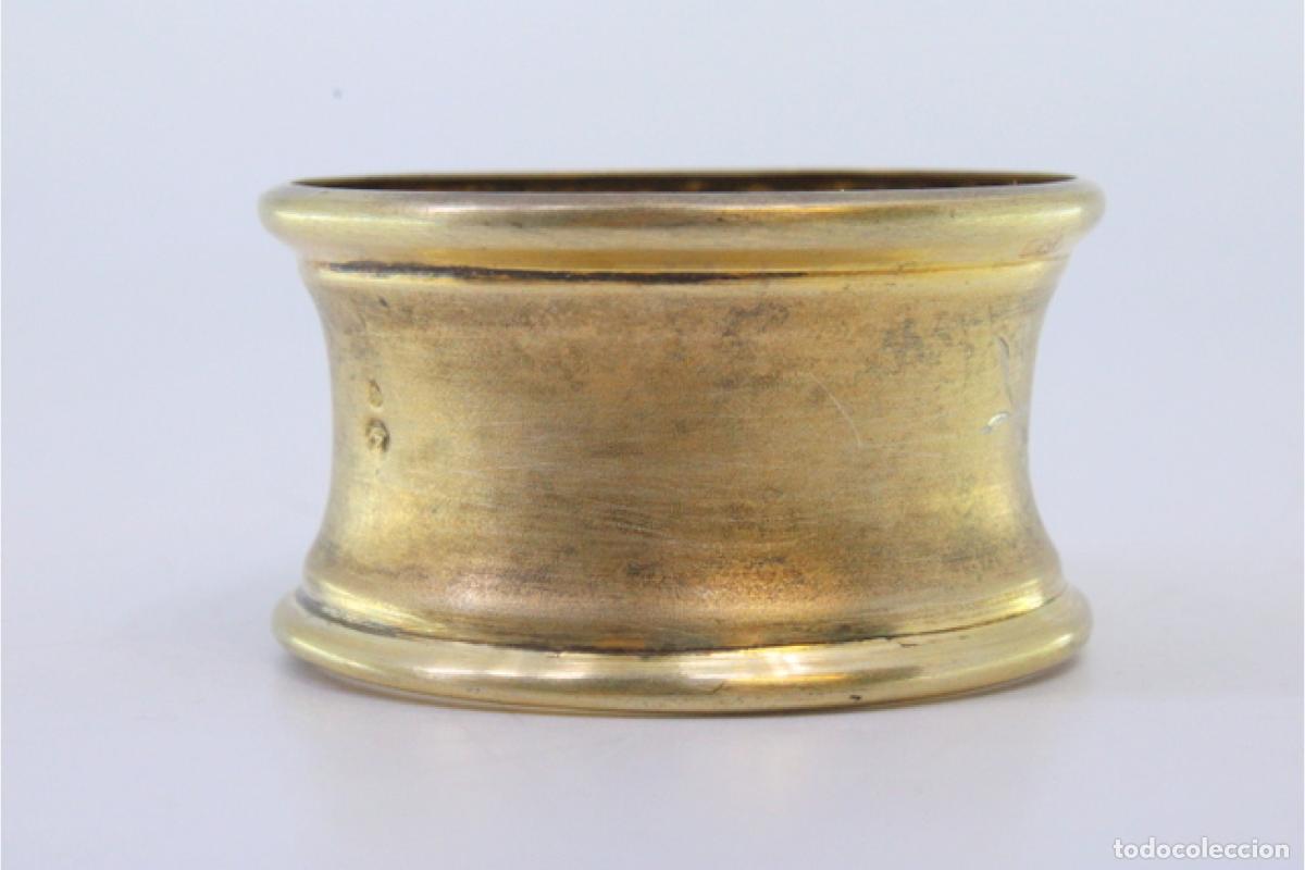 Antig&uuml;edades: Anillo para servilletas de plata - Foto 7