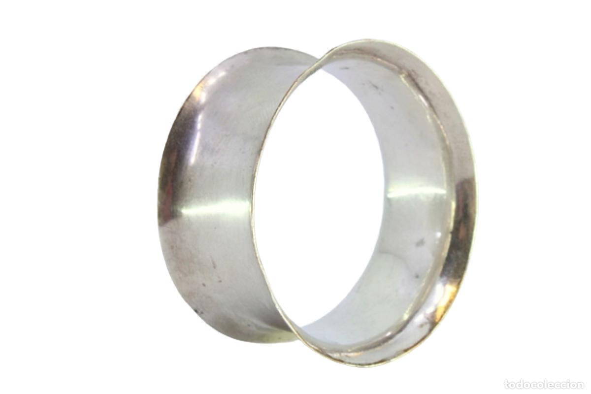 Antiques: Anillo para servilletas de plata