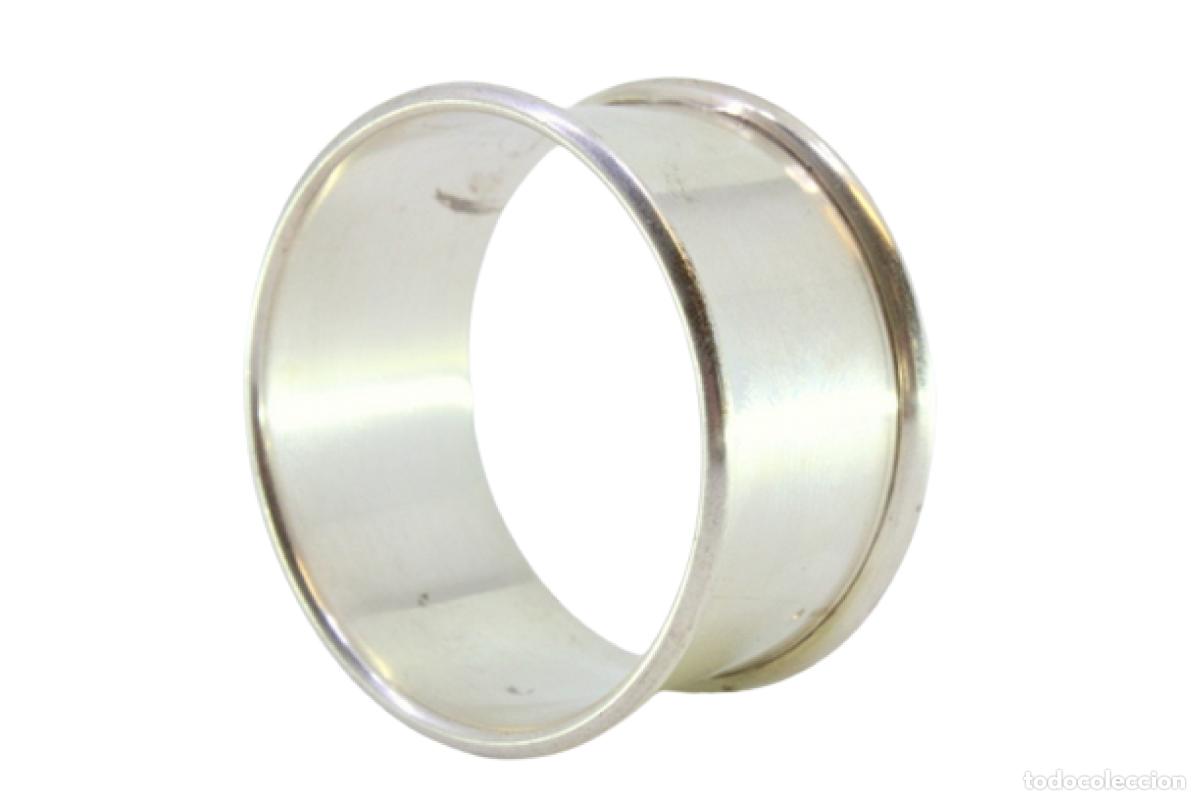 Antiques: Anillo para servilletas de plata