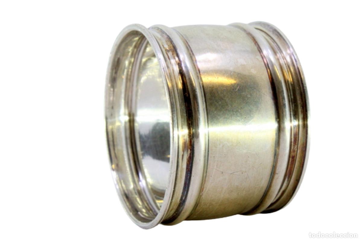 Antiques: Anillo para servilletas de plata