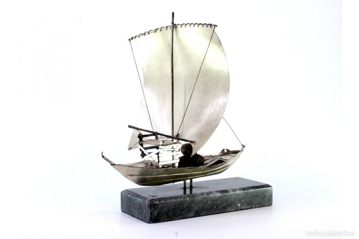 Antig&uuml;edades: Barco Rabelo, en plata - Foto 6