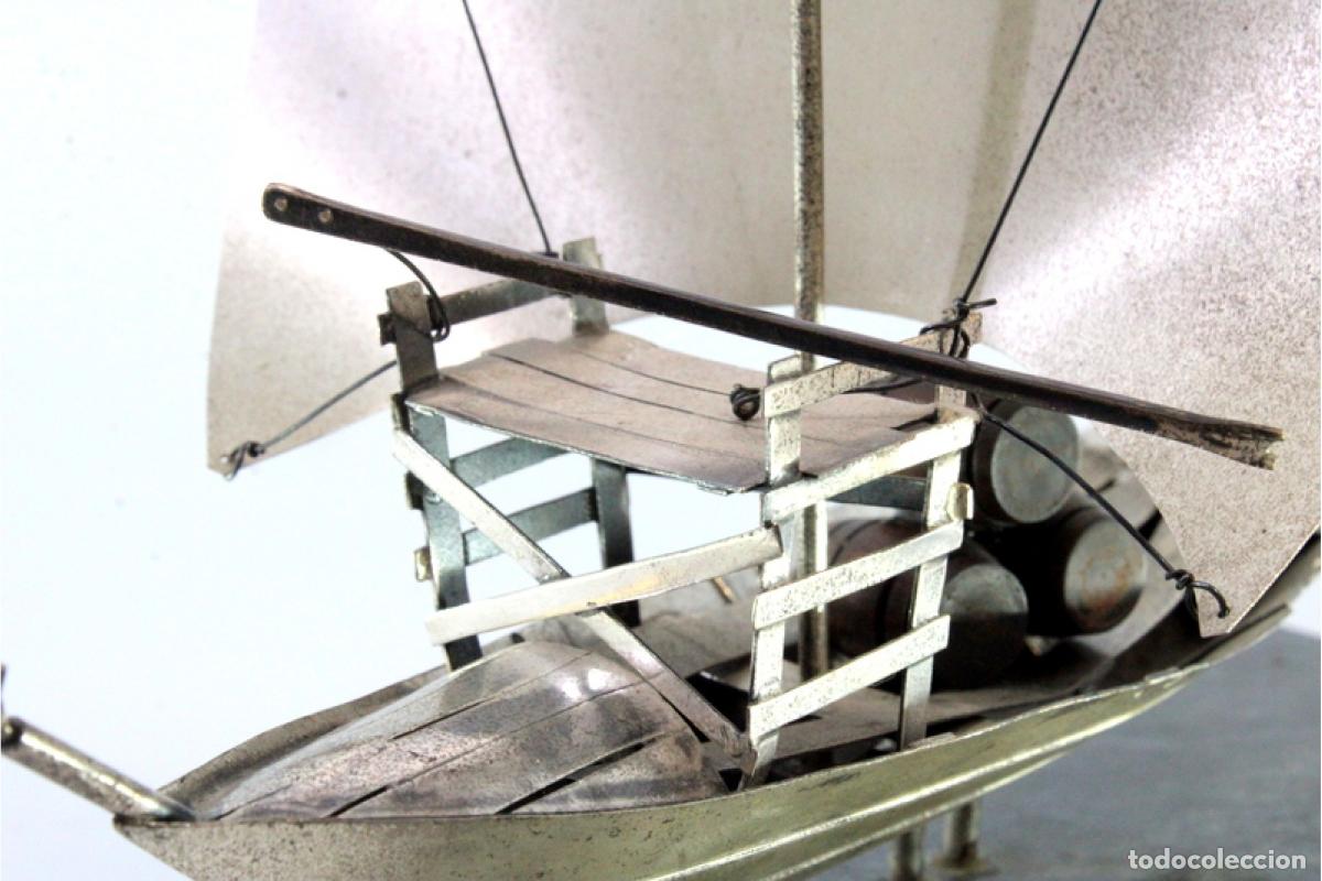 Antig&uuml;edades: Barco Rabelo, en plata - Foto 7