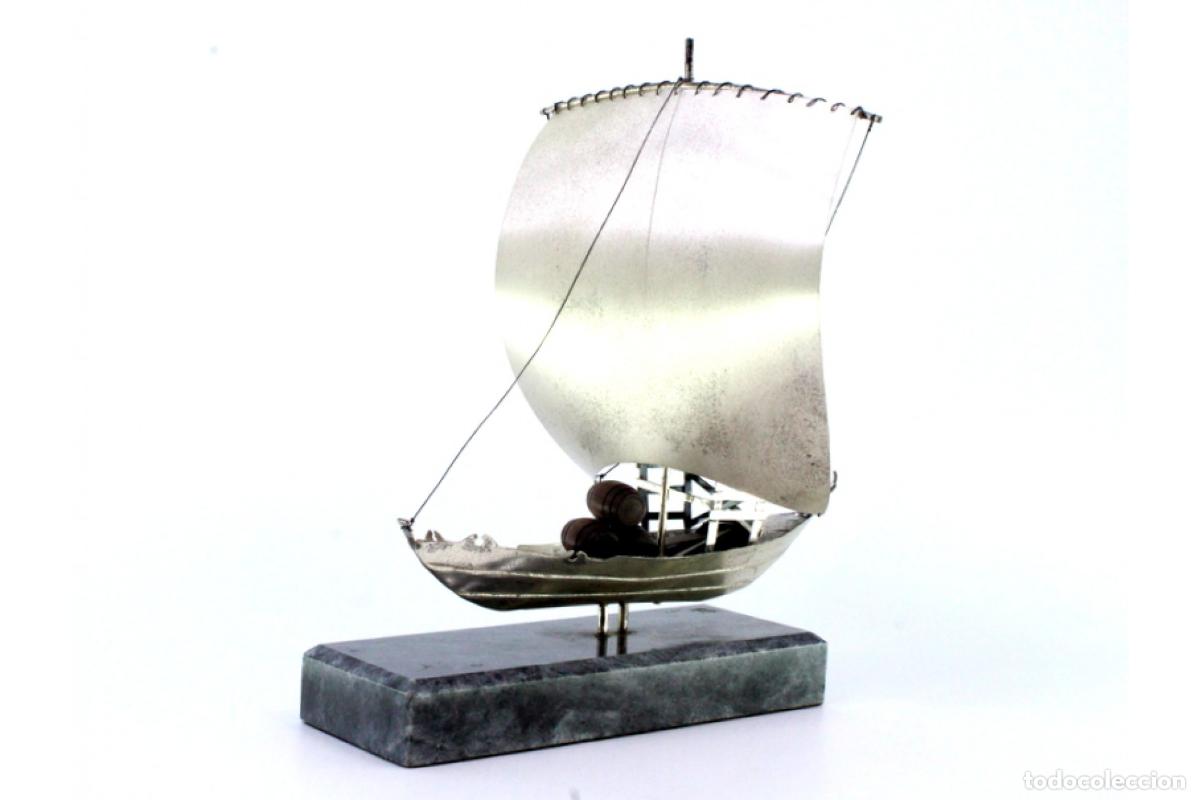 Antig&uuml;edades: Barco Rabelo, en plata - Foto 8