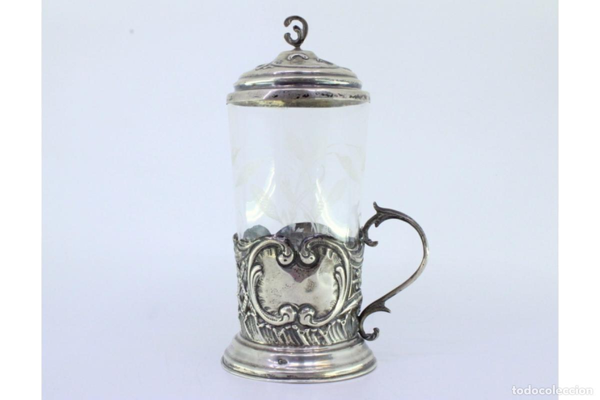 Antig&uuml;edades: posavasos de plata - Foto 2