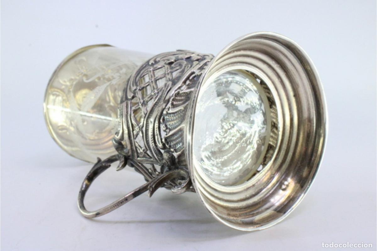Antig&uuml;edades: posavasos de plata - Foto 6