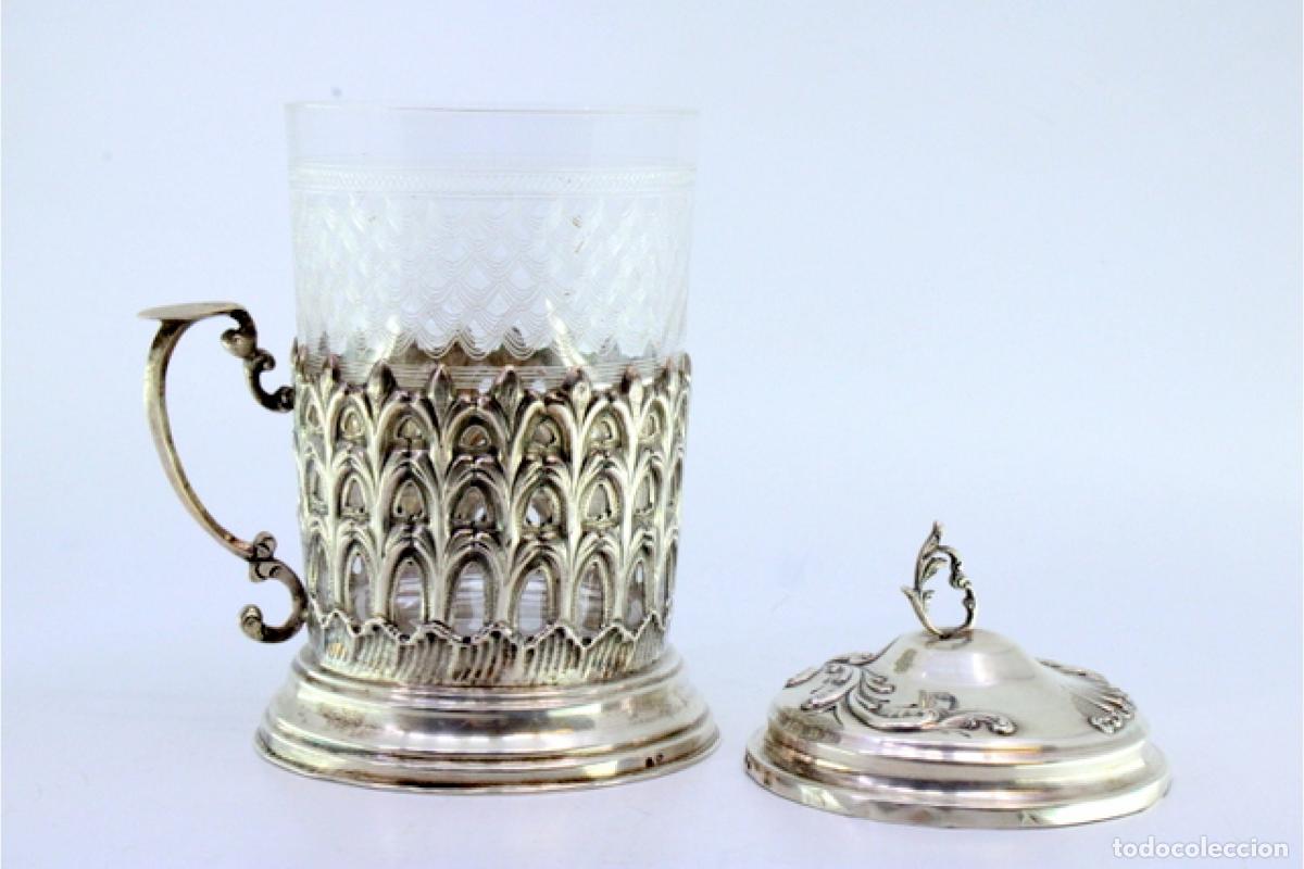 Antig&uuml;edades: posavasos de plata - Foto 3