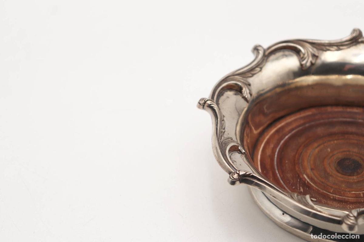 Antig&uuml;edades: Soportes para botellas, en plata - Foto 4