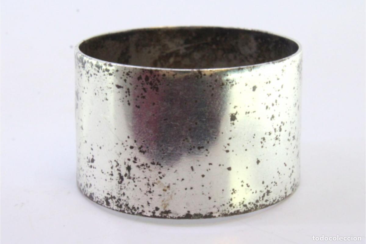 Antig&uuml;edades: Anillo para servilletas de plata - Foto 4