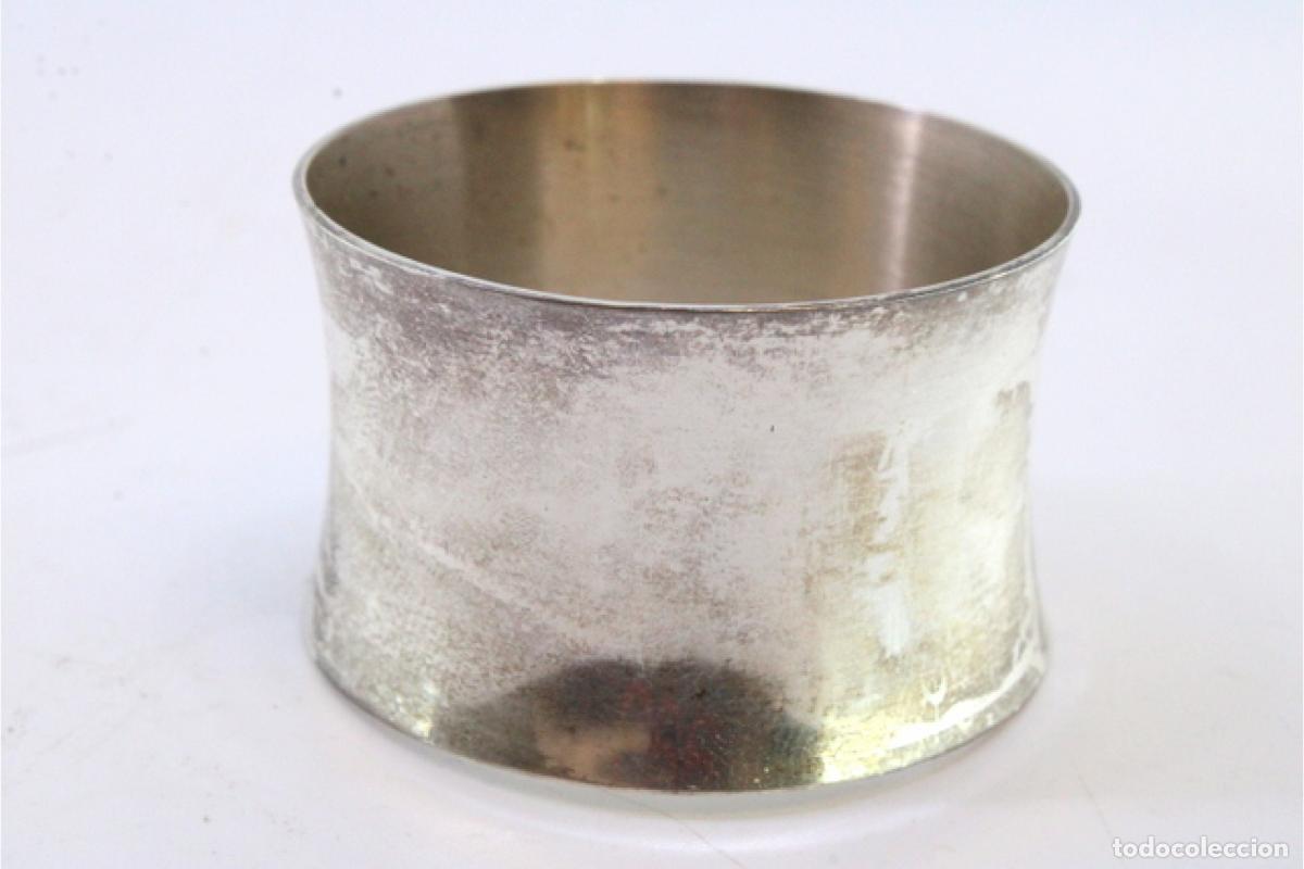 Antig&uuml;edades: Anillo para servilletas de plata - Foto 6
