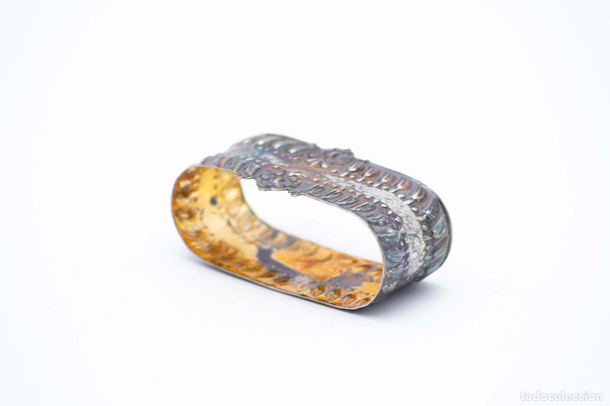 Antig&uuml;edades: Anillo para servilletas de plata