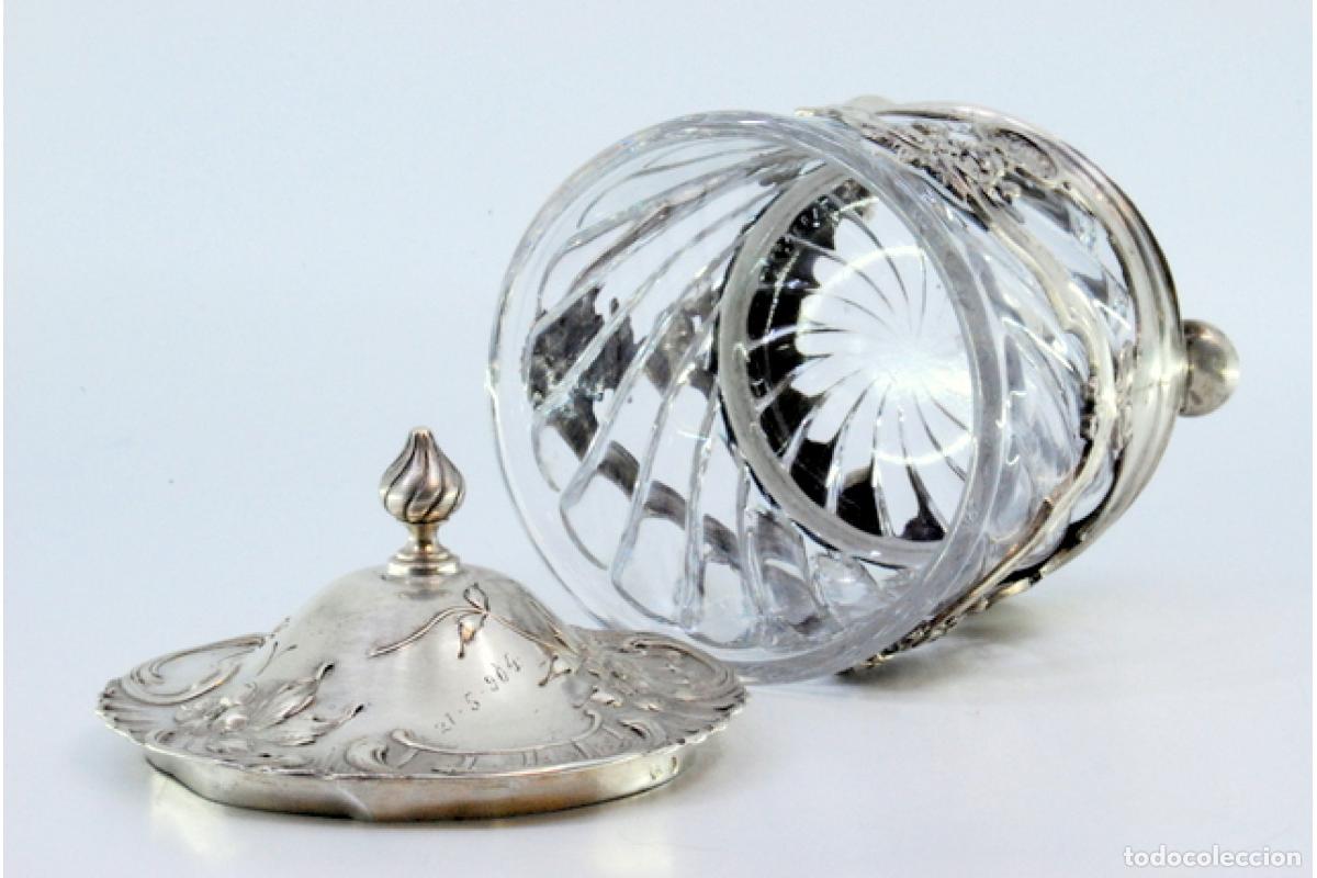 Antig&uuml;edades: bombonera de plata - Foto 6