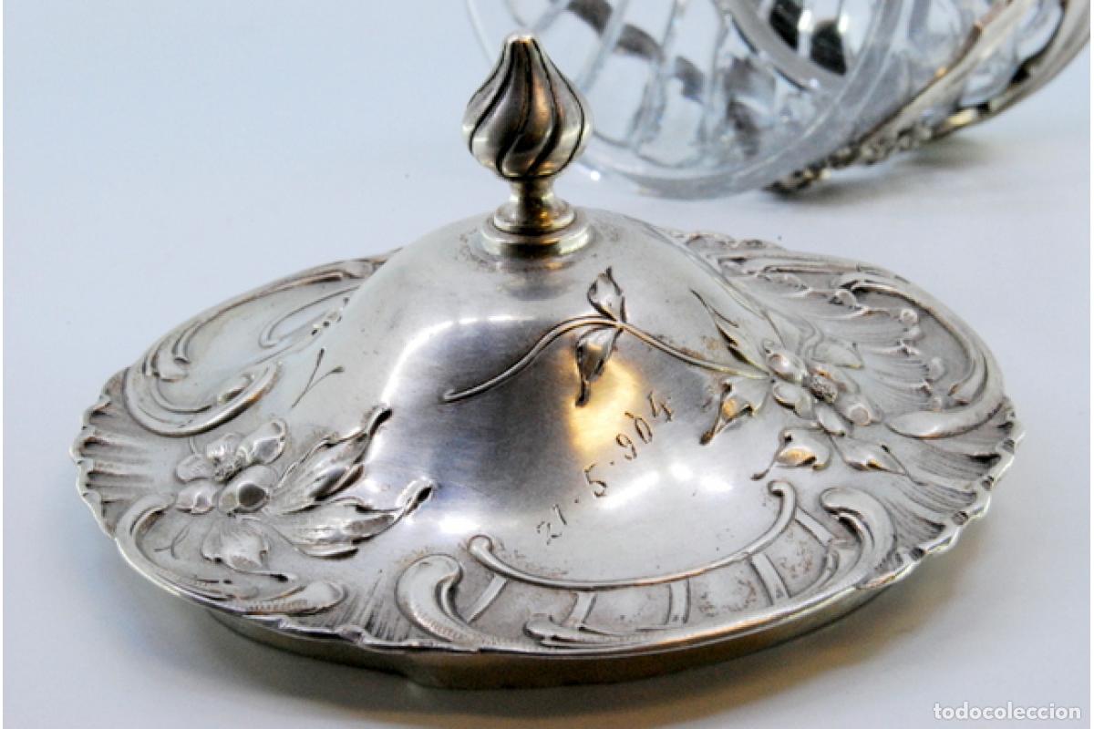 Antig&uuml;edades: bombonera de plata - Foto 7