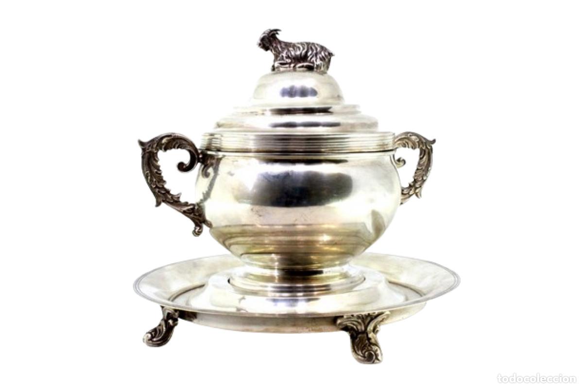 Oggetti Antichi: bombonera de plata