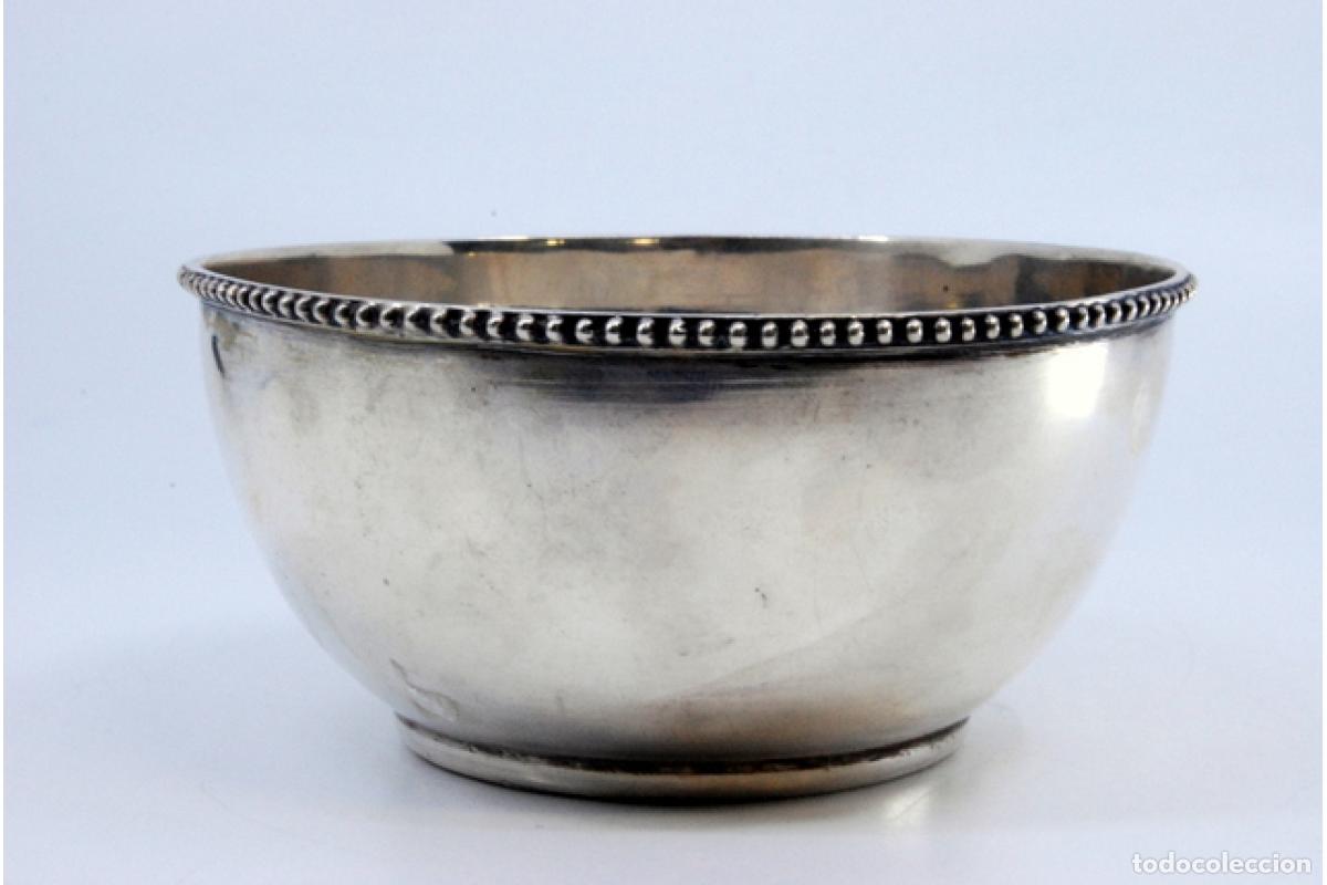 Antig&uuml;edades: Taza para lavabo, en plata - Foto 3