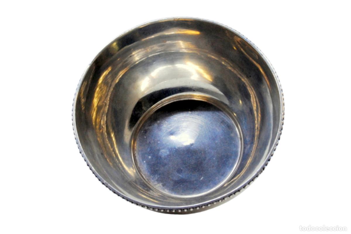 Antig&uuml;edades: Taza para lavabo, en plata - Foto 1