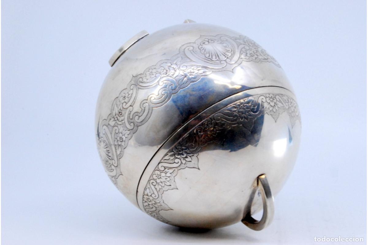 Antig&uuml;edades: bombonera de plata - Foto 4