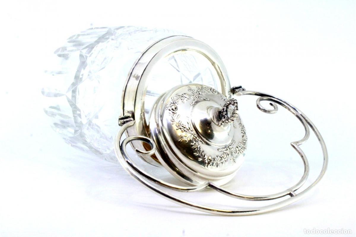 Antig&uuml;edades: bombonera de plata - Foto 2