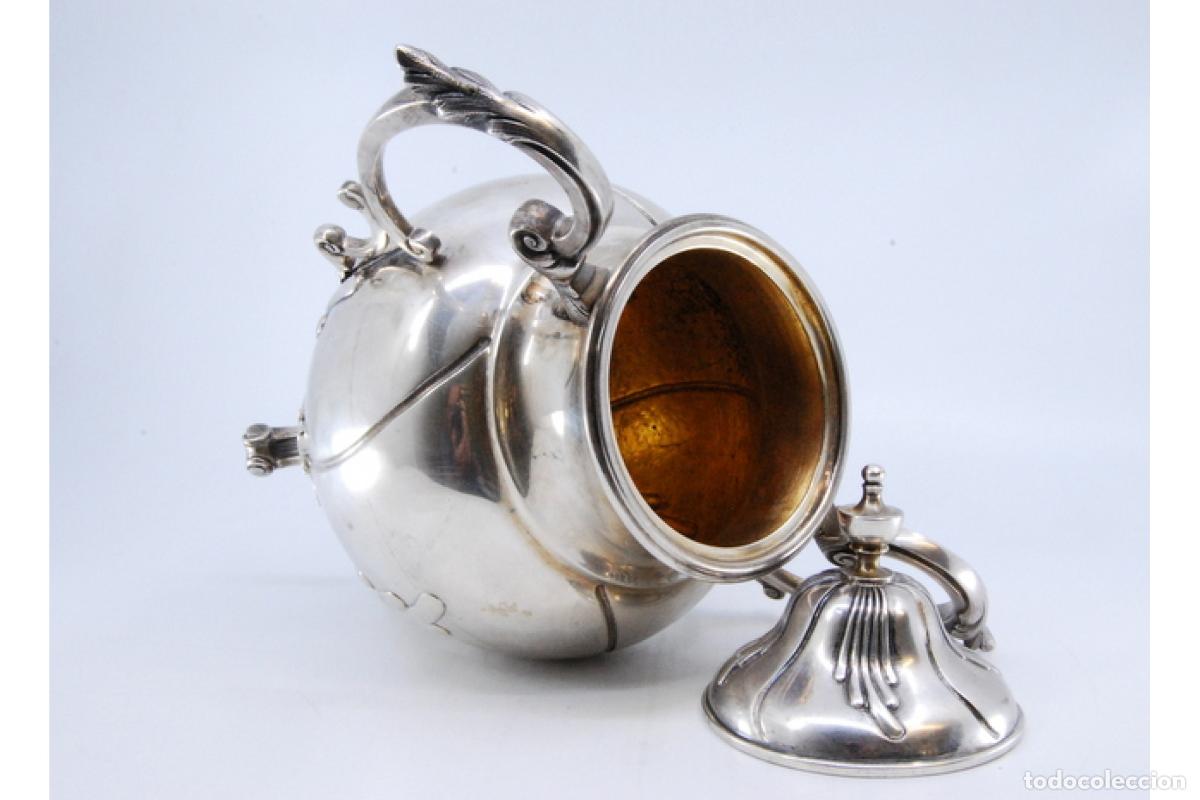 Antig&uuml;edades: azucarero de plata - Foto 4