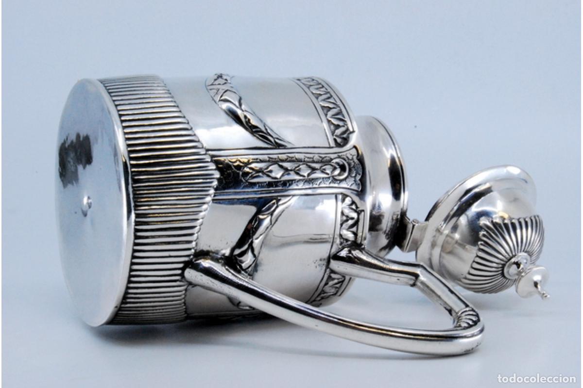 Antig&uuml;edades: tetera de plata - Foto 3