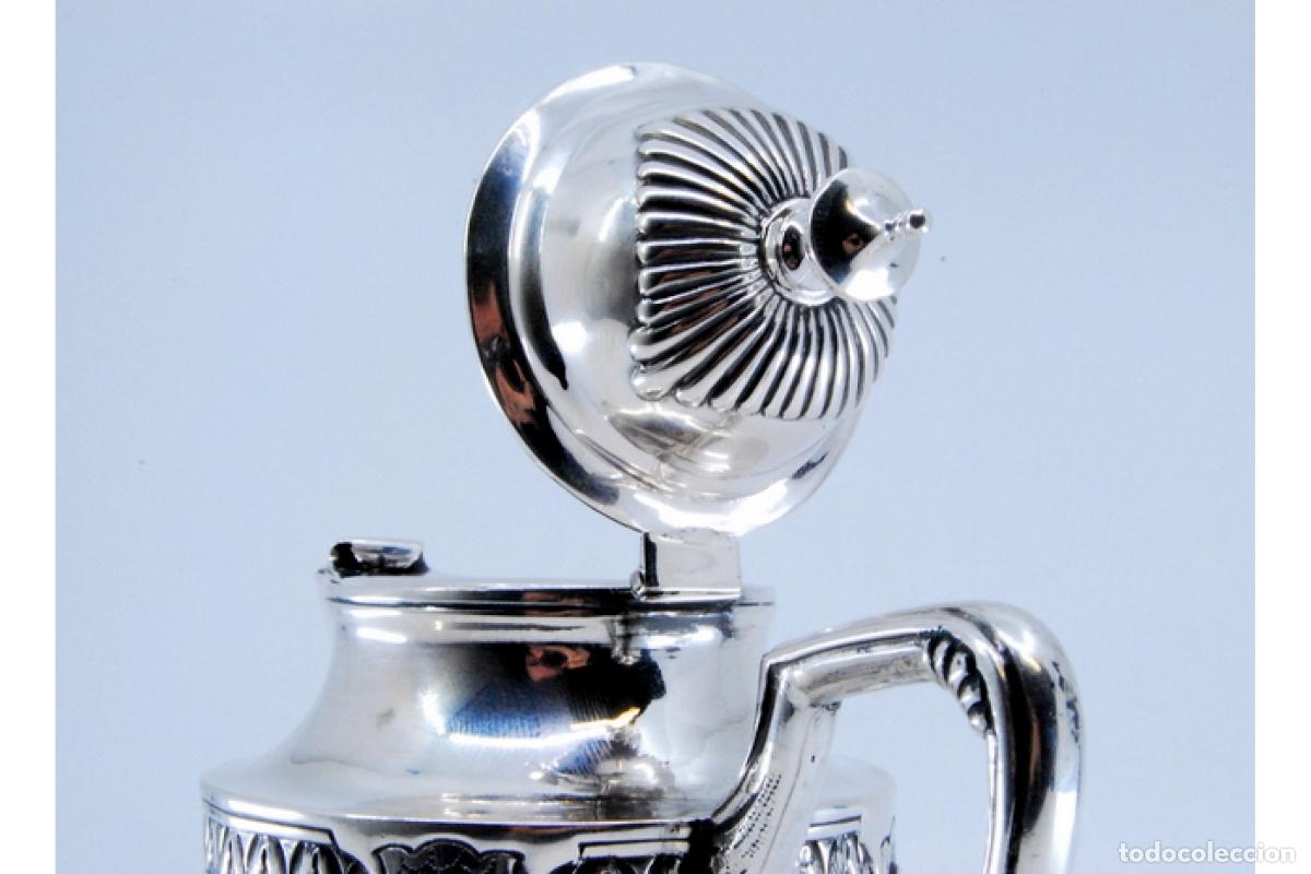 Antig&uuml;edades: tetera de plata - Foto 8