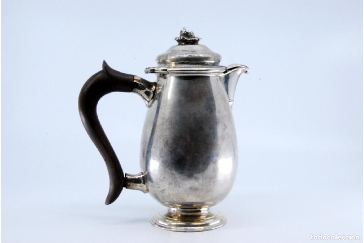Antig&uuml;edades: Cafetera de plata - Foto 9