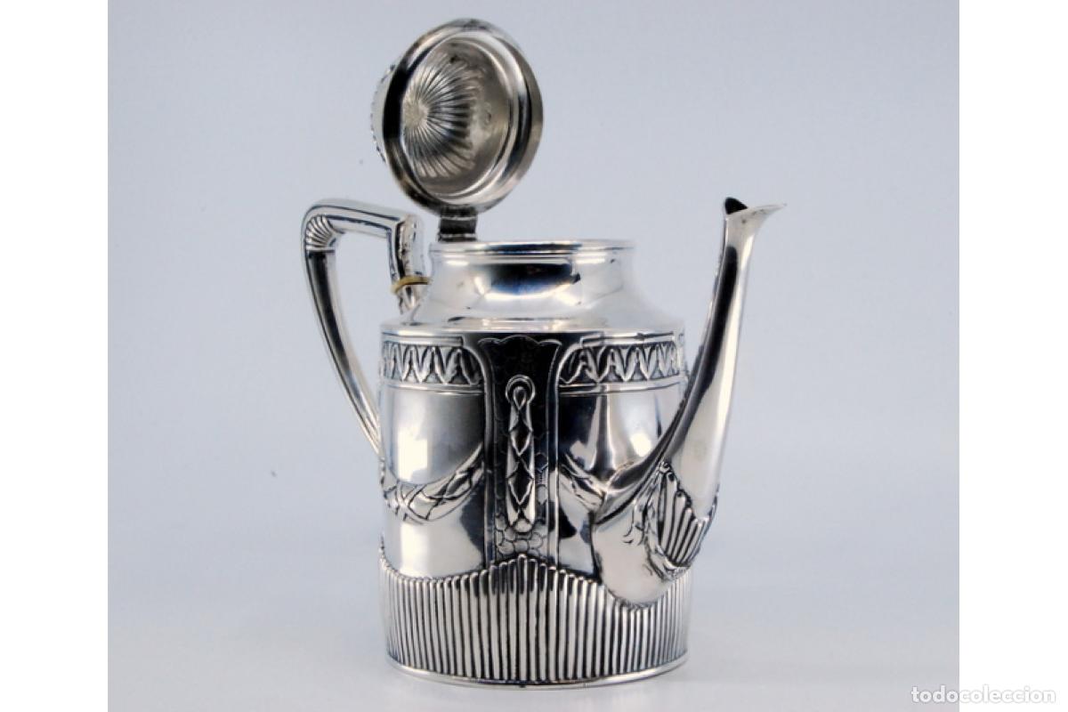 Antig&uuml;edades: tetera de plata - Foto 8