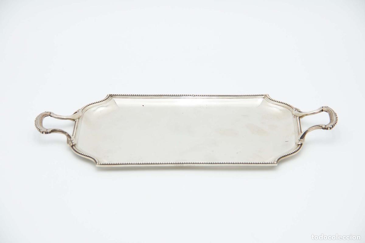 Antig&uuml;edades: Bandeja/plato para pasteles de plata - Foto 1