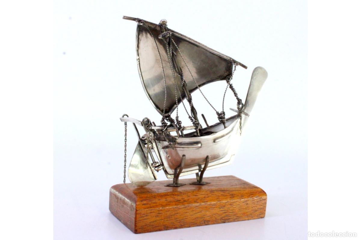 Antig&uuml;edades: Barco de plata - Foto 5