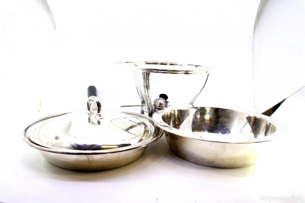 Antig&uuml;edades: fuente de plata para hornear - Foto 8