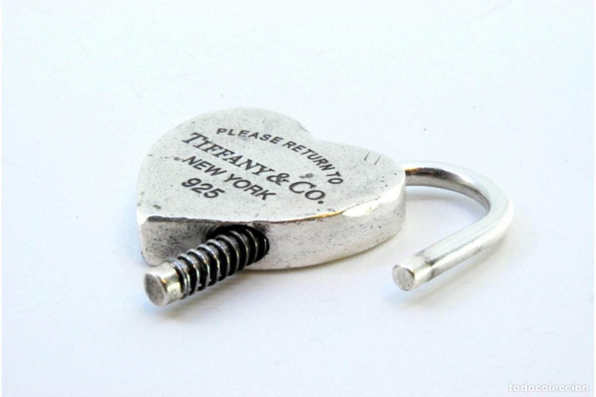Antig&uuml;edades: Candado de plata - Tiffany & Co. - Foto 2