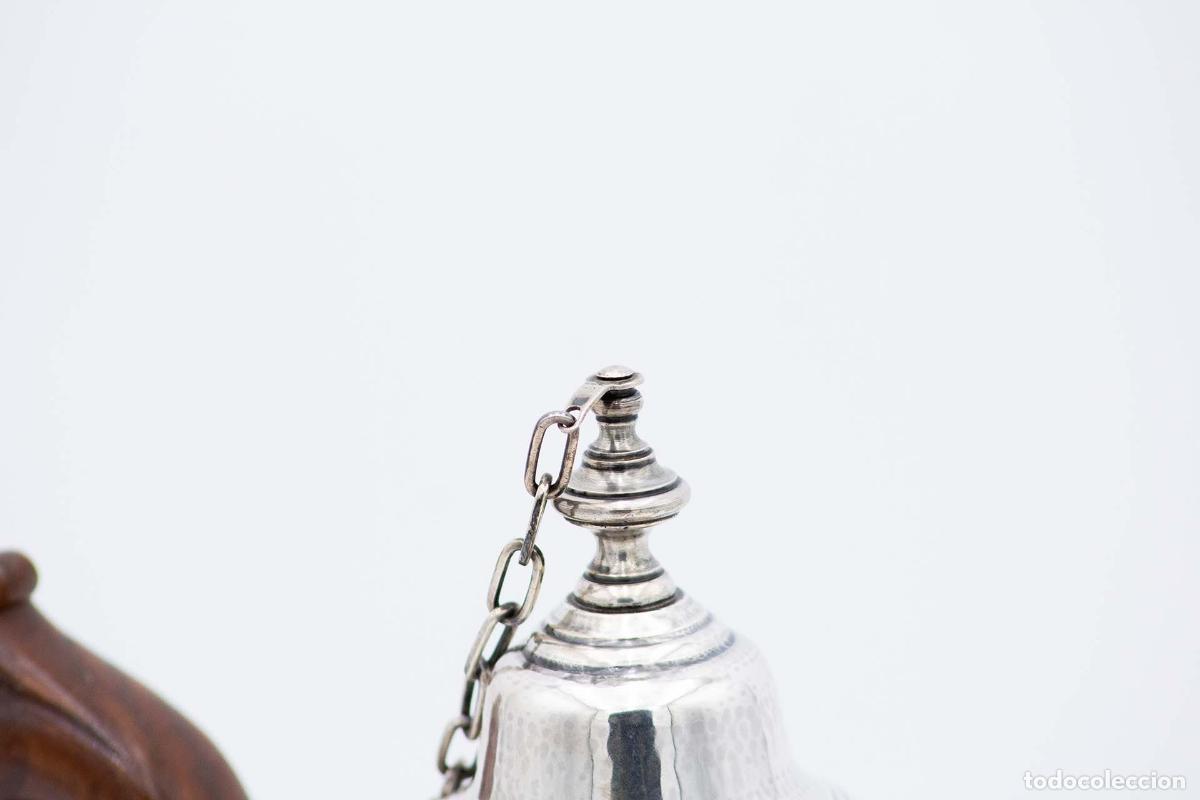 Antig&uuml;edades: Cafetera de plata - Foto 3