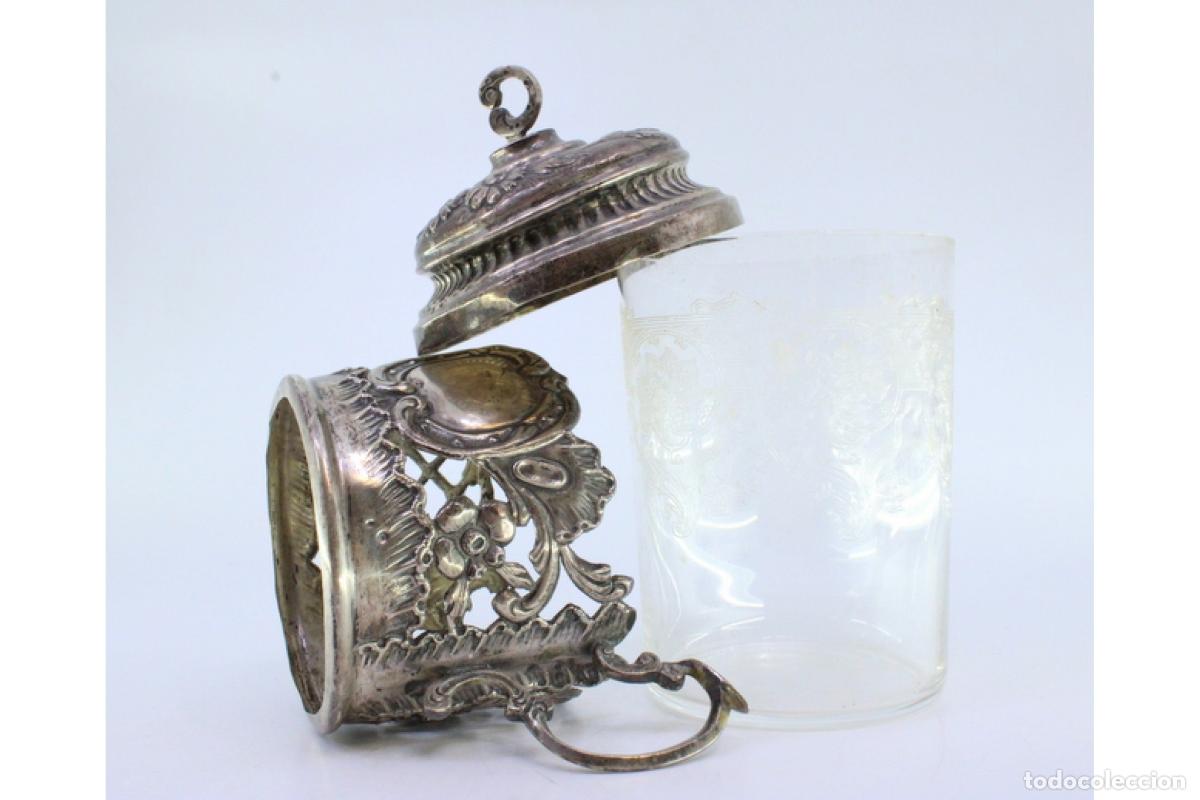 Antig&uuml;edades: posavasos de plata - Foto 3