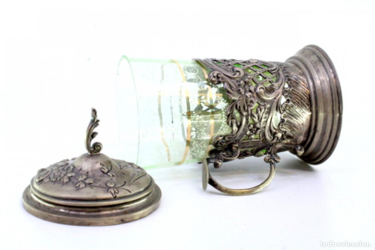 Antig&uuml;edades: posavasos de plata - Foto 4