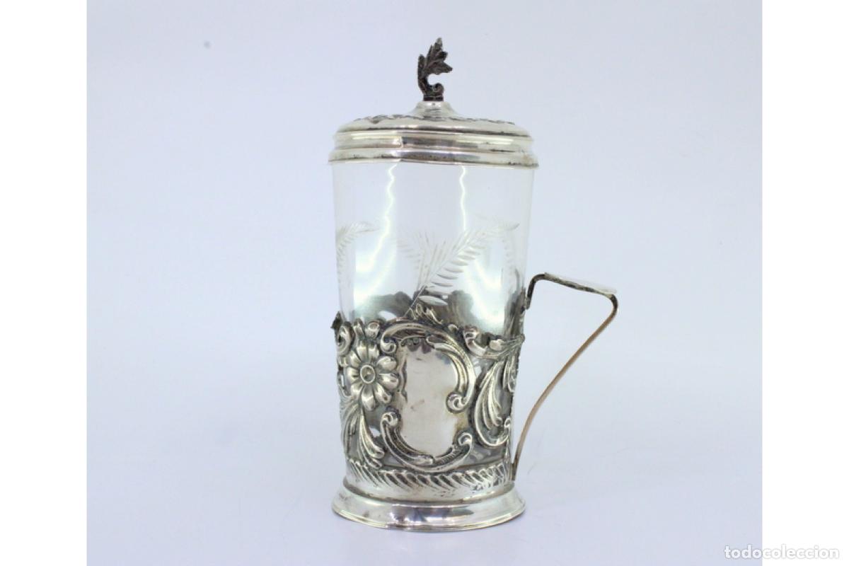 Antig&uuml;edades: posavasos de plata - Foto 2