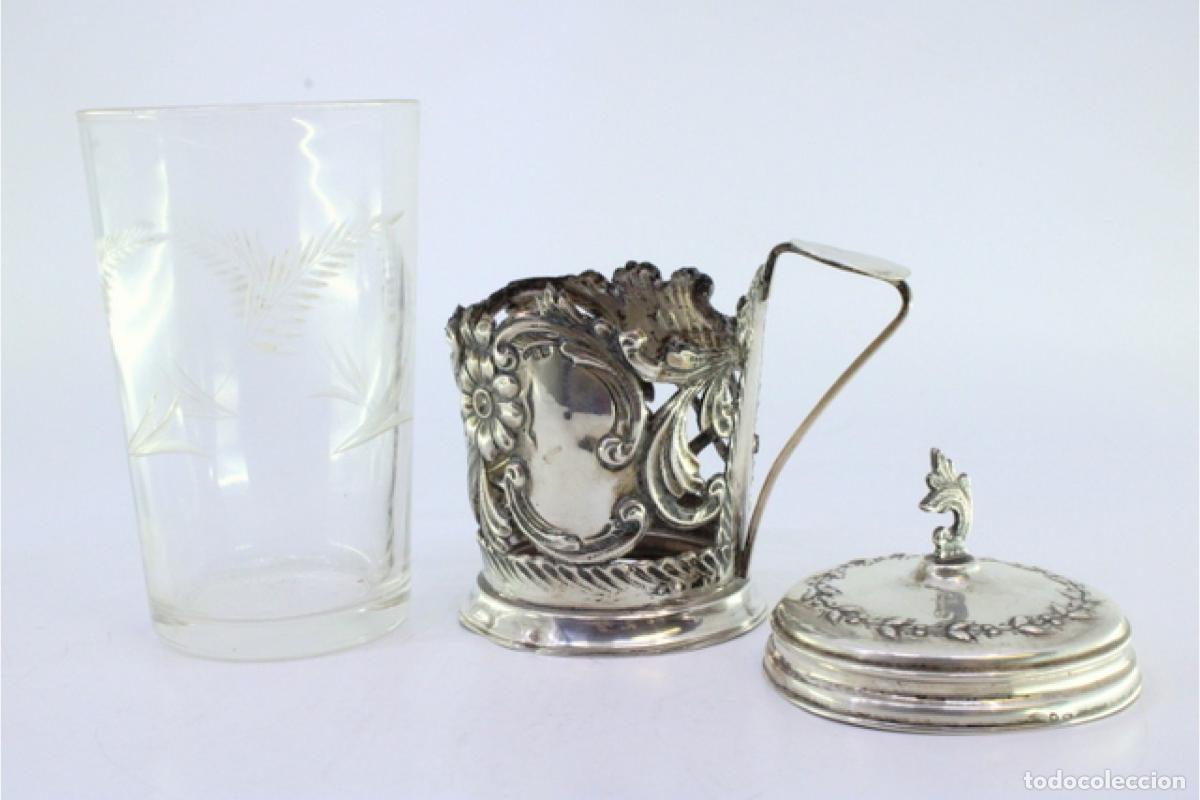 Antig&uuml;edades: posavasos de plata - Foto 5