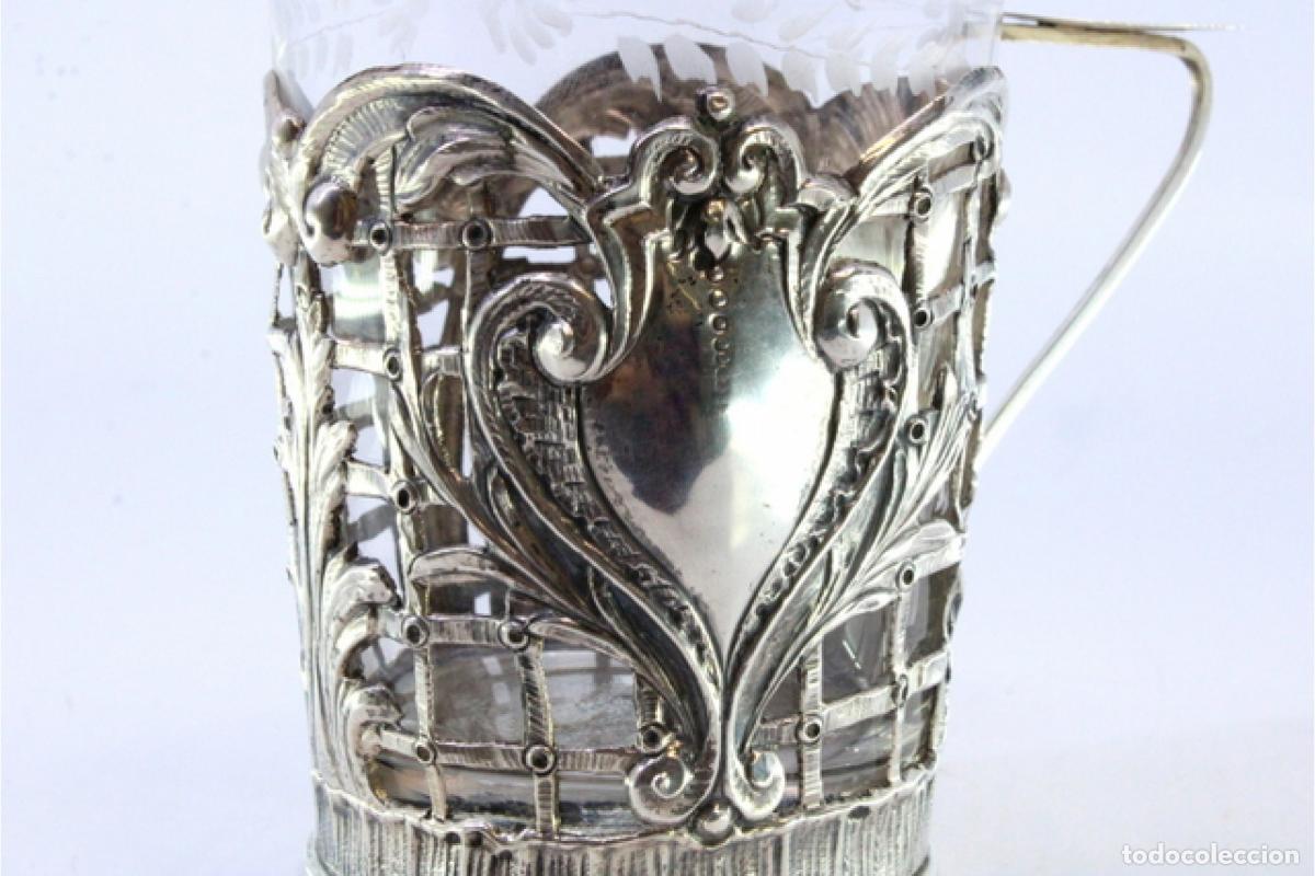 Antig&uuml;edades: posavasos de plata - Foto 2