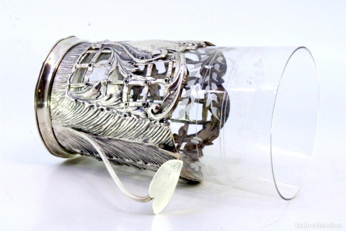 Antig&uuml;edades: posavasos de plata - Foto 4