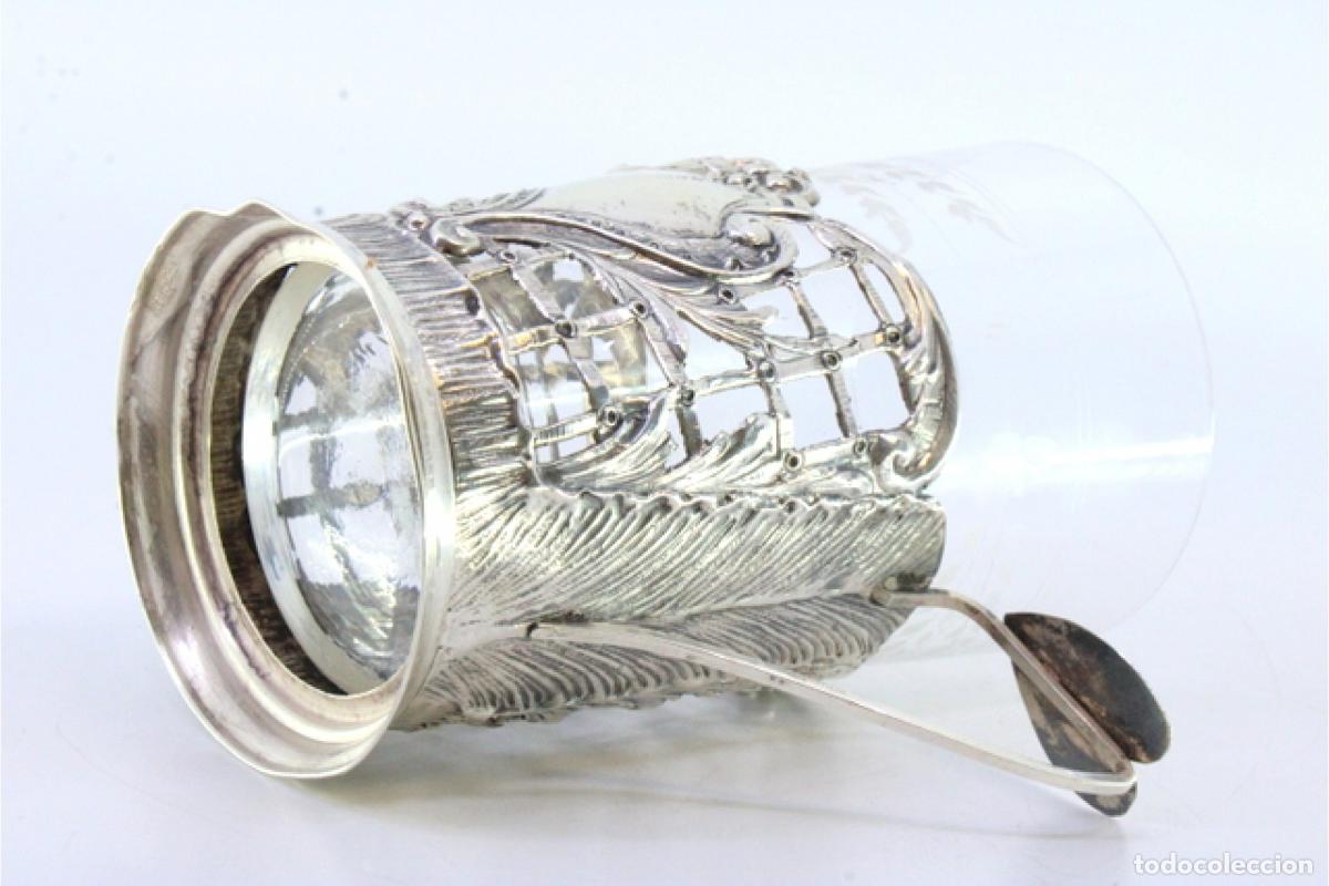 Antig&uuml;edades: posavasos de plata - Foto 5