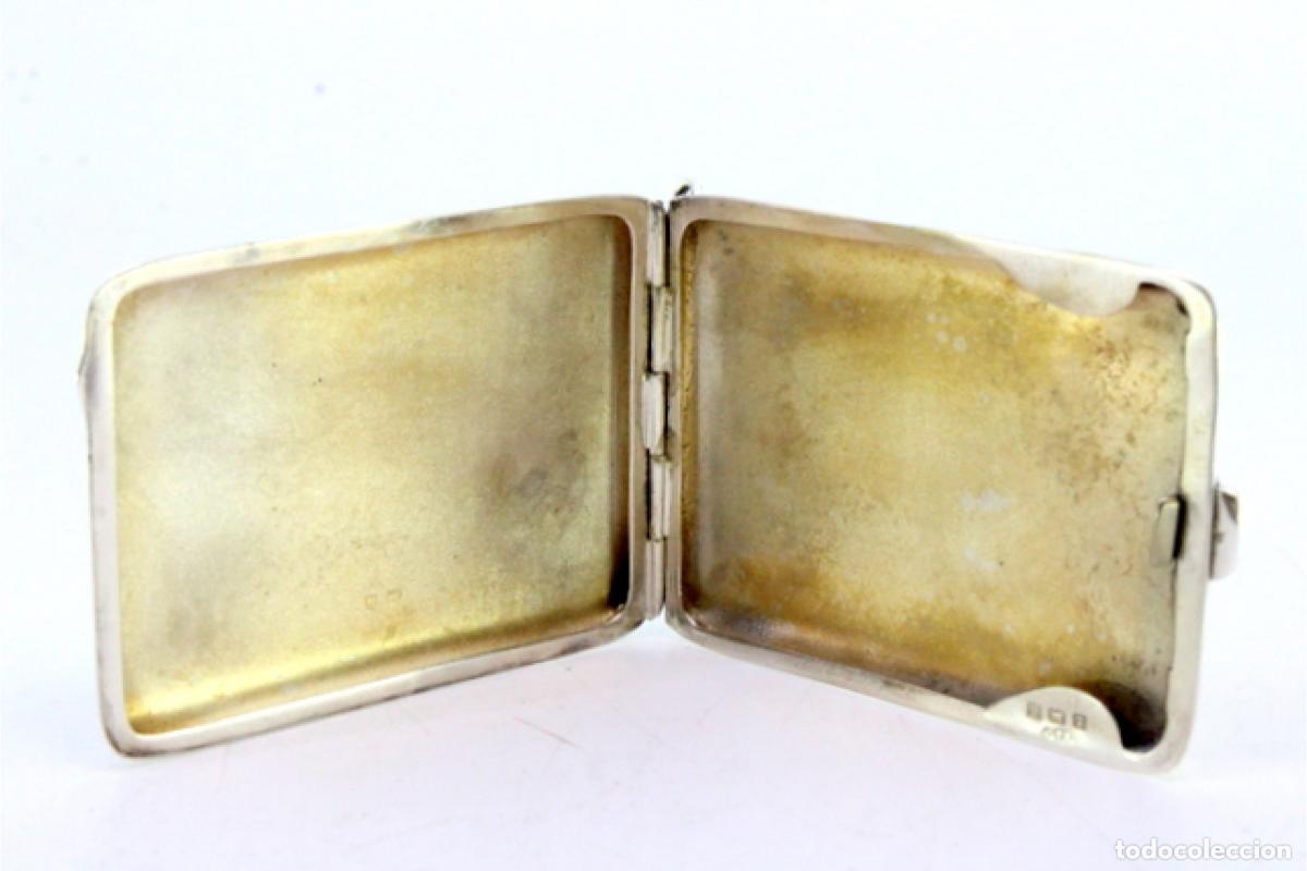 Antig&uuml;edades: Caja de cerillas de plata - Foto 2