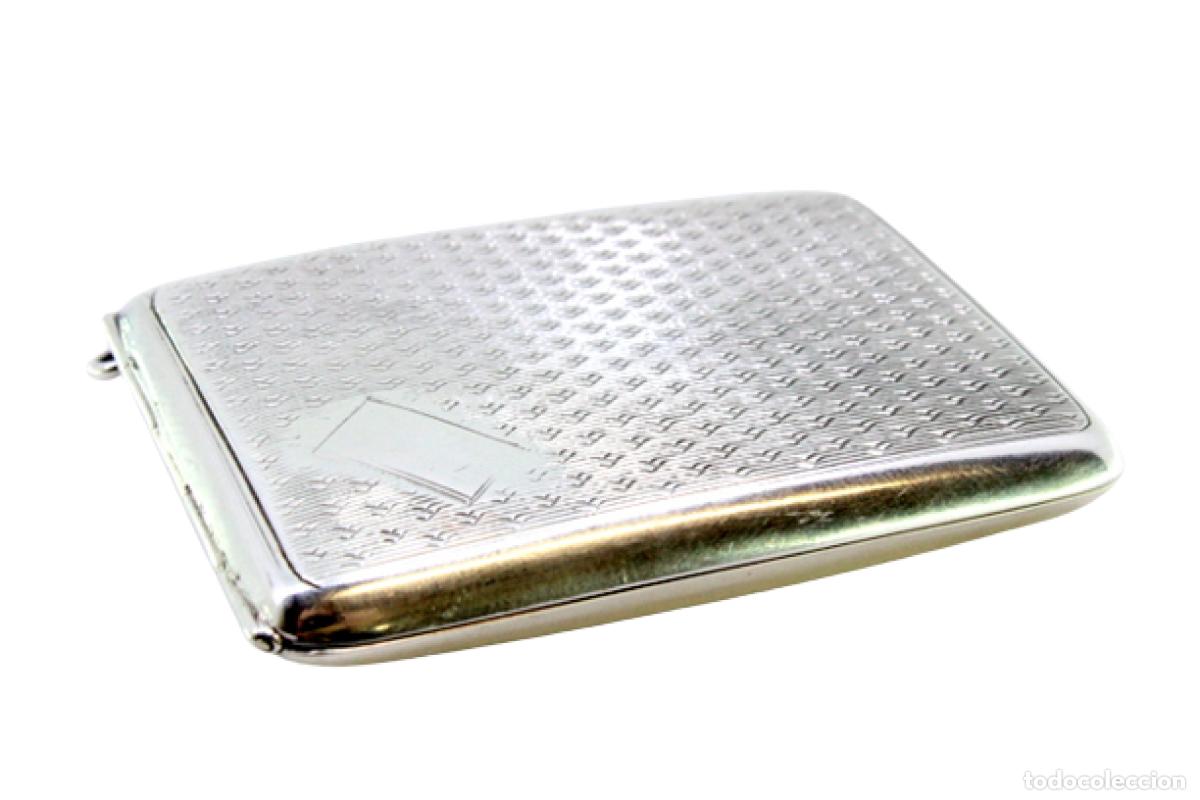 Antig&uuml;edades: Caja de cerillas de plata - Foto 1