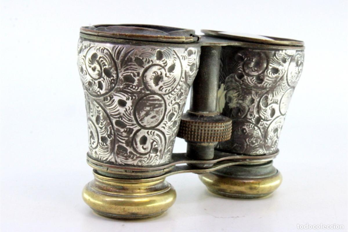Antig&uuml;edades: Prism&aacute;ticos de teatro victorianos, de plata. - Foto 3