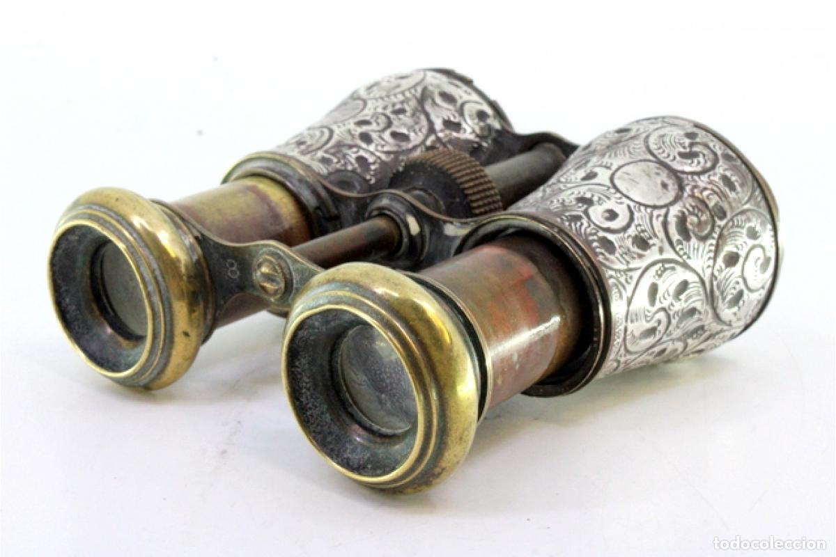 Antig&uuml;edades: Prism&aacute;ticos de teatro victorianos, de plata. - Foto 5