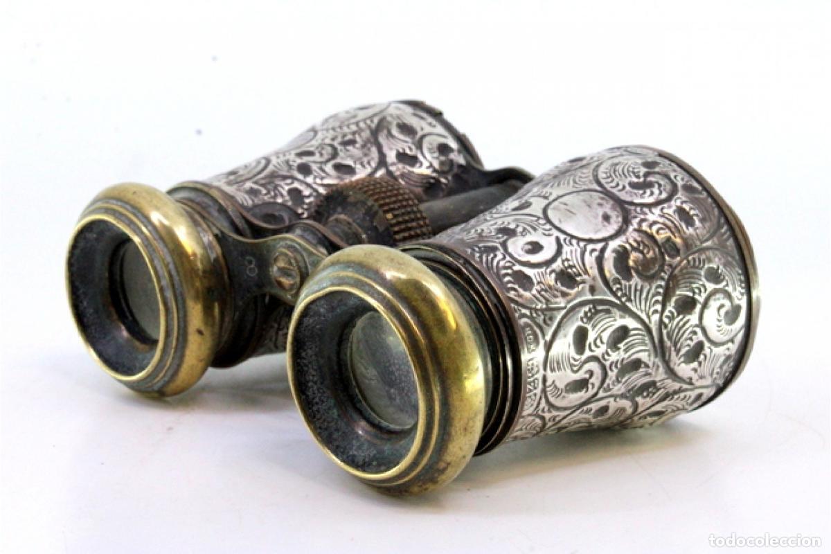 Antig&uuml;edades: Prism&aacute;ticos de teatro victorianos, de plata. - Foto 8