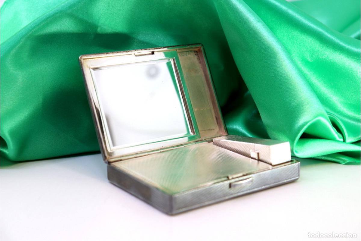 Antig&uuml;edades: Caja de belleza de plata - Foto 5
