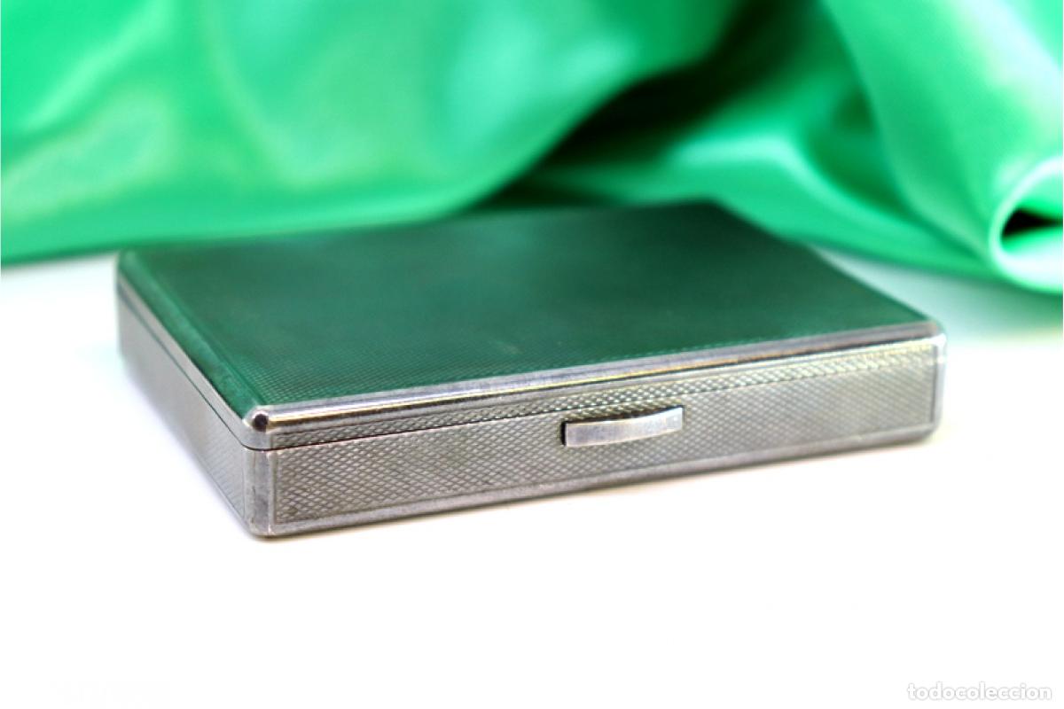 Antig&uuml;edades: Caja de belleza de plata - Foto 8