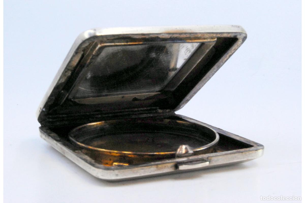 Antig&uuml;edades: Caja de belleza de plata - Foto 5