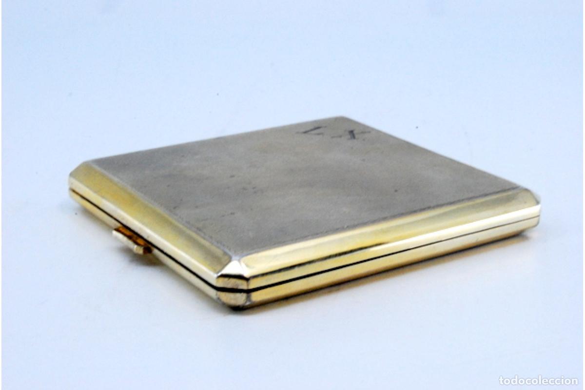 Antig&uuml;edades: Caja de belleza de plata - Foto 2