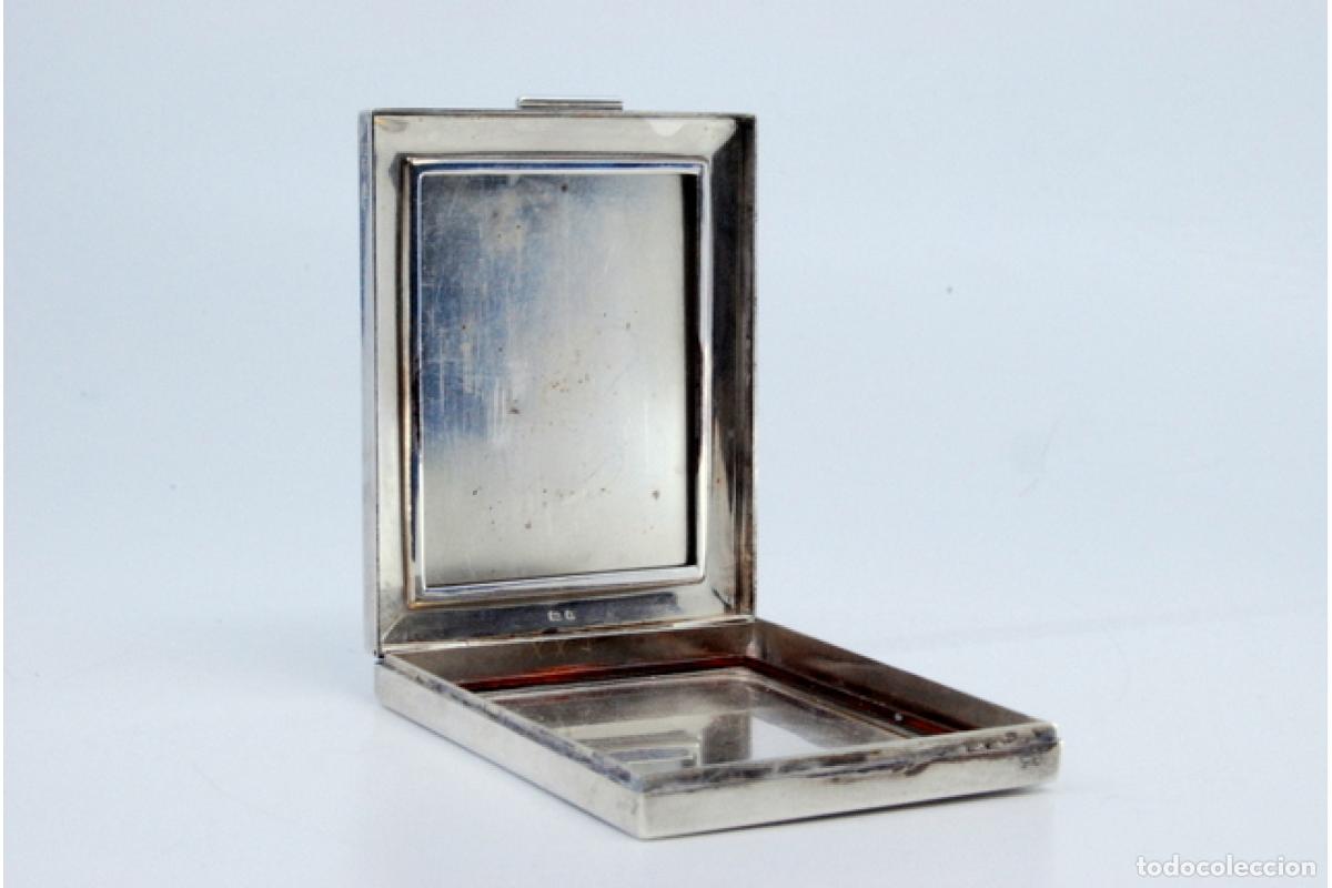 Antig&uuml;edades: Caja de belleza de plata - Foto 5