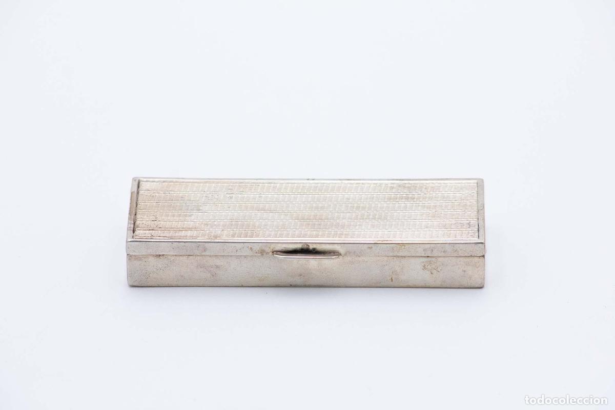 Antig&uuml;edades: Tabaquera, en plata - Foto 2