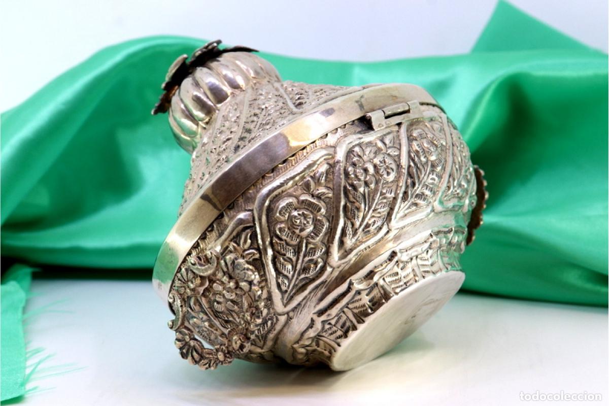 Antig&uuml;edades: bombonera de plata - Foto 5